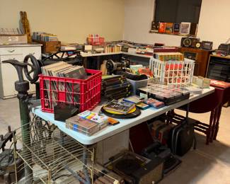 Records, LP’s, 45s, Cassettes