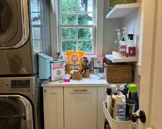 Laundry and cleaning supplies