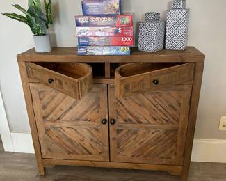 Uttermost narrow cabinet