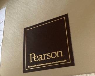 Brand name on arm chairs