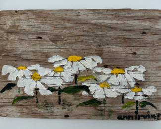 Original Painting on Wood by Ann Irvine