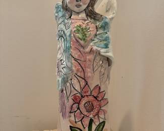 Handmade Pottery Vase by Sue Bolt