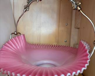 ANTIQUE BRIDES BASKET