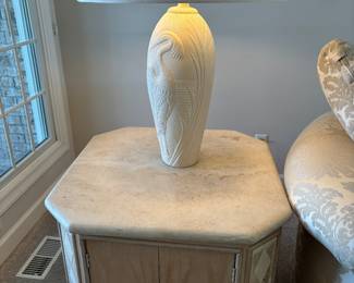 DESIGNER  PAIR OF LAMPS