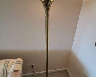 Stiffel lotus torchiere floor lamp. 