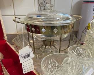 Fire King Divided Casserole Set