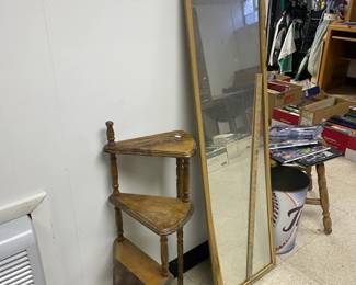 Plant Stand, Full Length Mirror