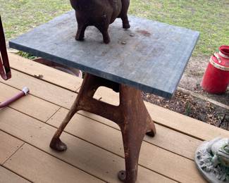 Industrial Table & Flying Pig