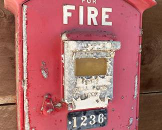 Vintage Fire Box