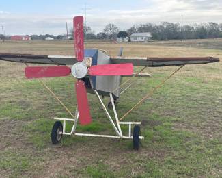 Yard Art Airplane