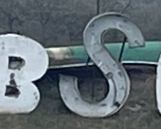 Vintage Canoe, Vintage Letters