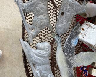 Vintage Gate Toppers