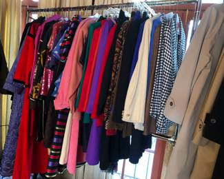 Woman's designer clothes