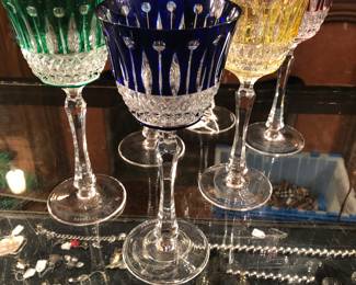 Faberge Crystal stemware