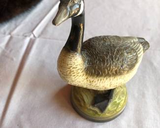 Cast mallard duck bottle opener