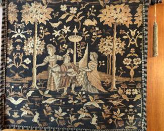 Vintage French tapestry