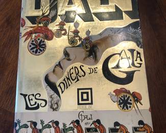 Unique Dali vintage cookbook