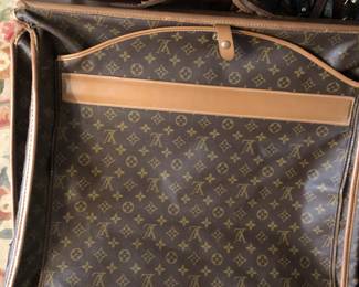 Vintage authentic Louis Vuitton large travel garment bag