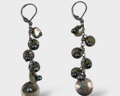 Sterling Pearl Earrings