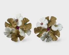 Flower Costume Earrings
