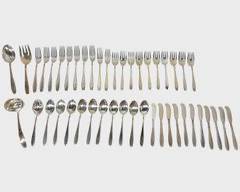 Fine Gorham Sterling Silver Flatware 1807 Grams
