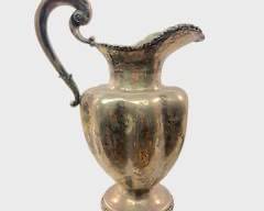 Fine 12" HIGH Mexican Sterling Silver Large Pitcher 1105 Grams
