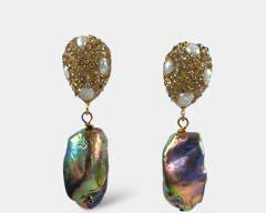 Baroque Pearl Earrings