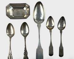 Sterling, Coin Silver Flatware