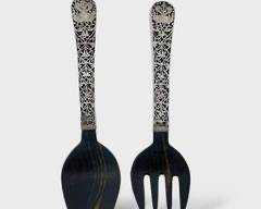 Silver Overlay Serving Pieces