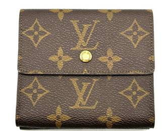 Louis Vuitton Monogram Porto Monnaie Credit Compact Wallet; Pre-Owned