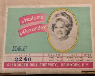 Madame Alexander Box