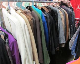 Lots of Wool Coats and Jackets