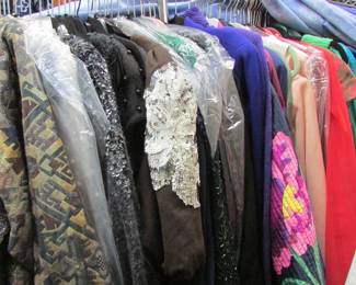 Beaded and Sequin Dresses and Tops