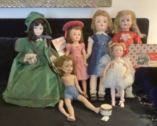 Vintage Dolls Madame Alexander, Revlon Doll, Mary Hartline