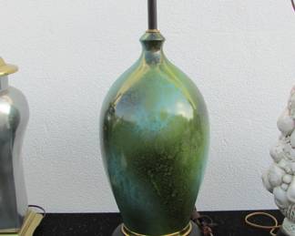 MCM Ceramic Lamp