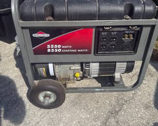 Briggs and Straton Generator