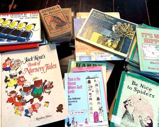Lots of vintage books 