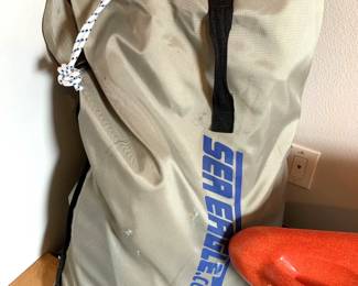 Sea Eagle inflatable canoe in bag