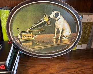 vintage Nipper Beer tray