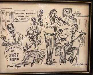 Black Majic by Donabeth Jones ‘83.  9”x 11”.   