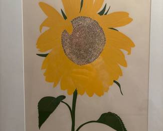 Nancy Nemec Sunflower 1976 signed 292/300.   $60.00