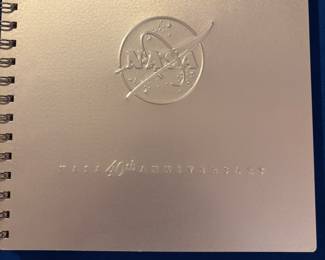 NASA 40th Anniversary, metal cover limited edition.  $60.00