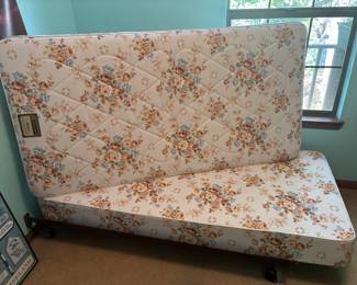 Clean twin bed. $100.00