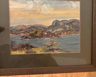 100 yr old Irish oil paintings 12.25”w 10.75”t.  $60.00 each