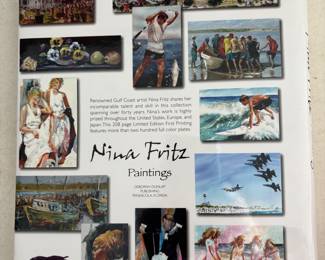 Nina Fritz Paintings coffee table book. Signed.    $40.00