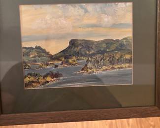 100 yr old Irish oil paintings 12.25”w 10.75”t.  $60.00 each