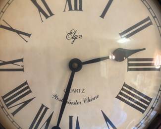 Elgin Quartz Westminster Chime Wall Clock
$ 75.00