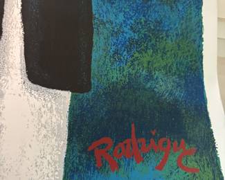 2000 NOLA Jazz Fest poster by Rodriguez 21”w 36”t.     