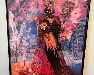 Mardi Gras NOLA Zulu  poster
21.”w 30.25”t
$ 150.00