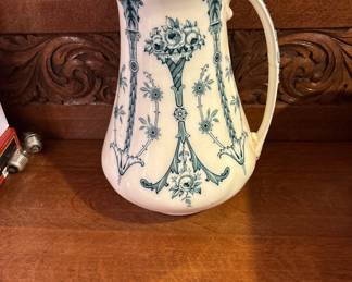 Wash Pitcher, Middleport Pottery 13”t
